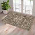 Washable Entryway Rug 3x5 Moss - Ultra-Soft Non Slip Runner