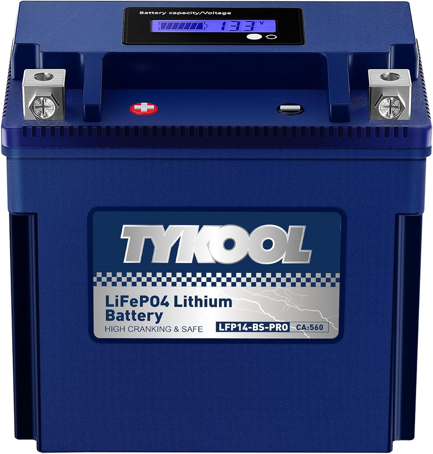 High Performance Lithium Motorcycle Battery for Powersports Use
