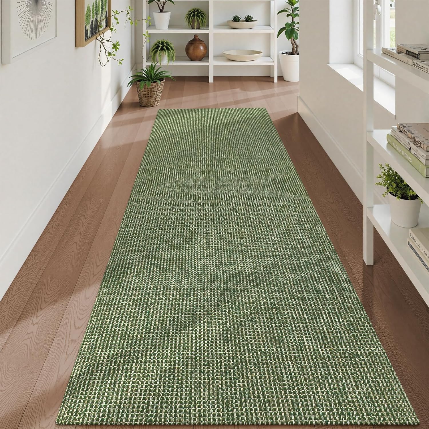 Uphome Kitchen Runner Rug, 2ft6x8 Washable Non Slip Carpet