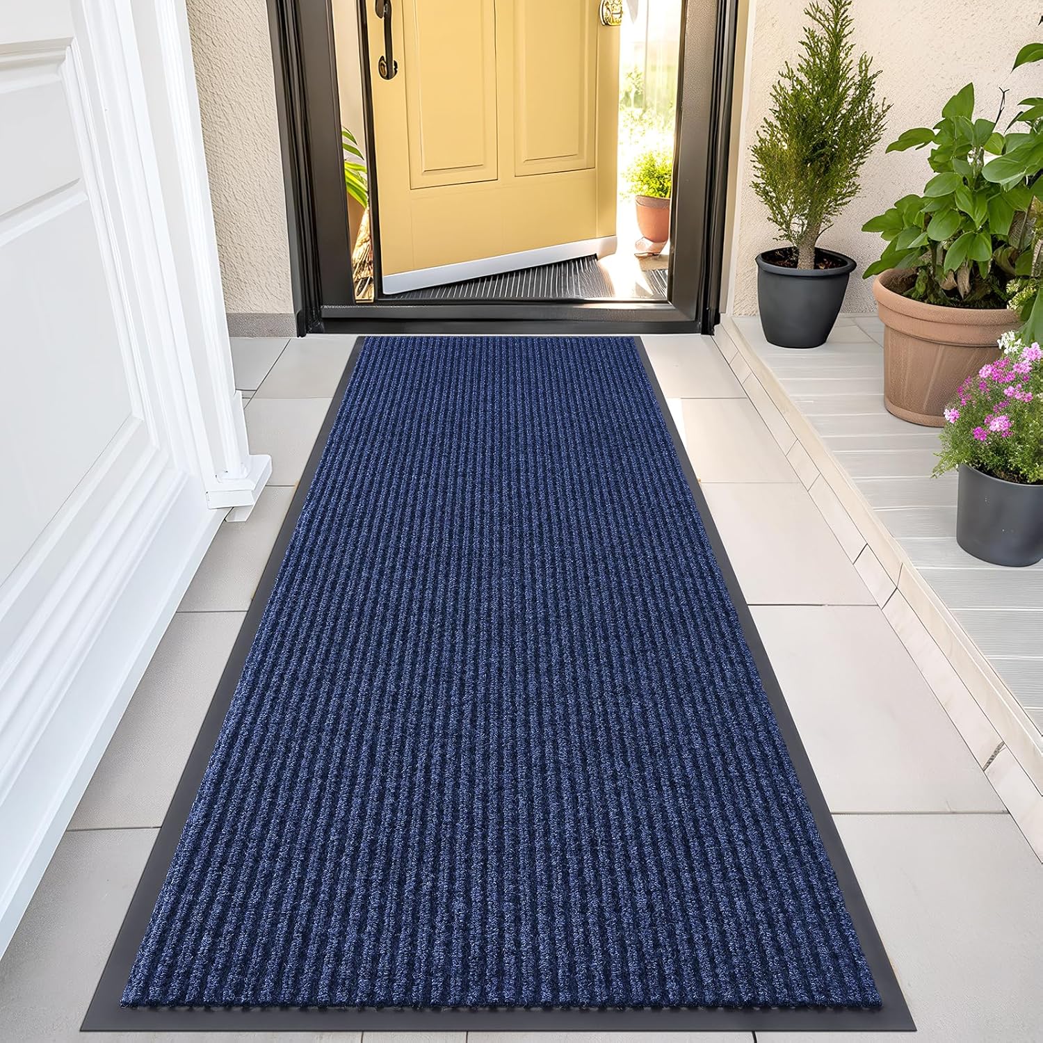 OLANLY Waterproof Heavy Duty Doormat for Indoor Outdoor Use