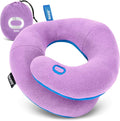 Kids Chin Supporting Travel Pillow for Ages 3-7 - Soft Neck Support