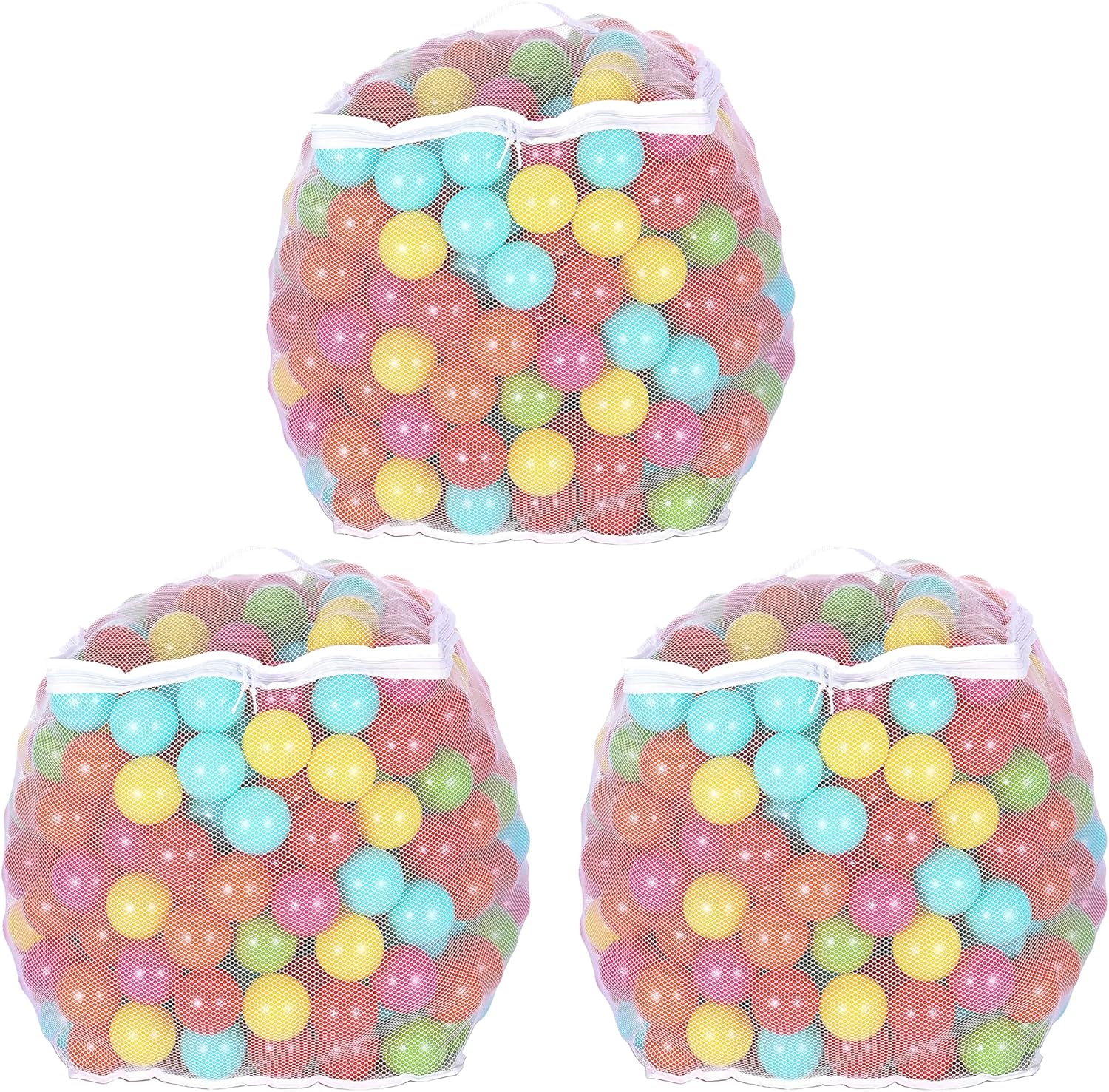 BalanceFrom Play Pit Balls Toy Set for Kids - 1200 Colorful Balls