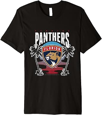Calhoun NHL Surf & Skate Florida Panthers Beach Sunset Tee