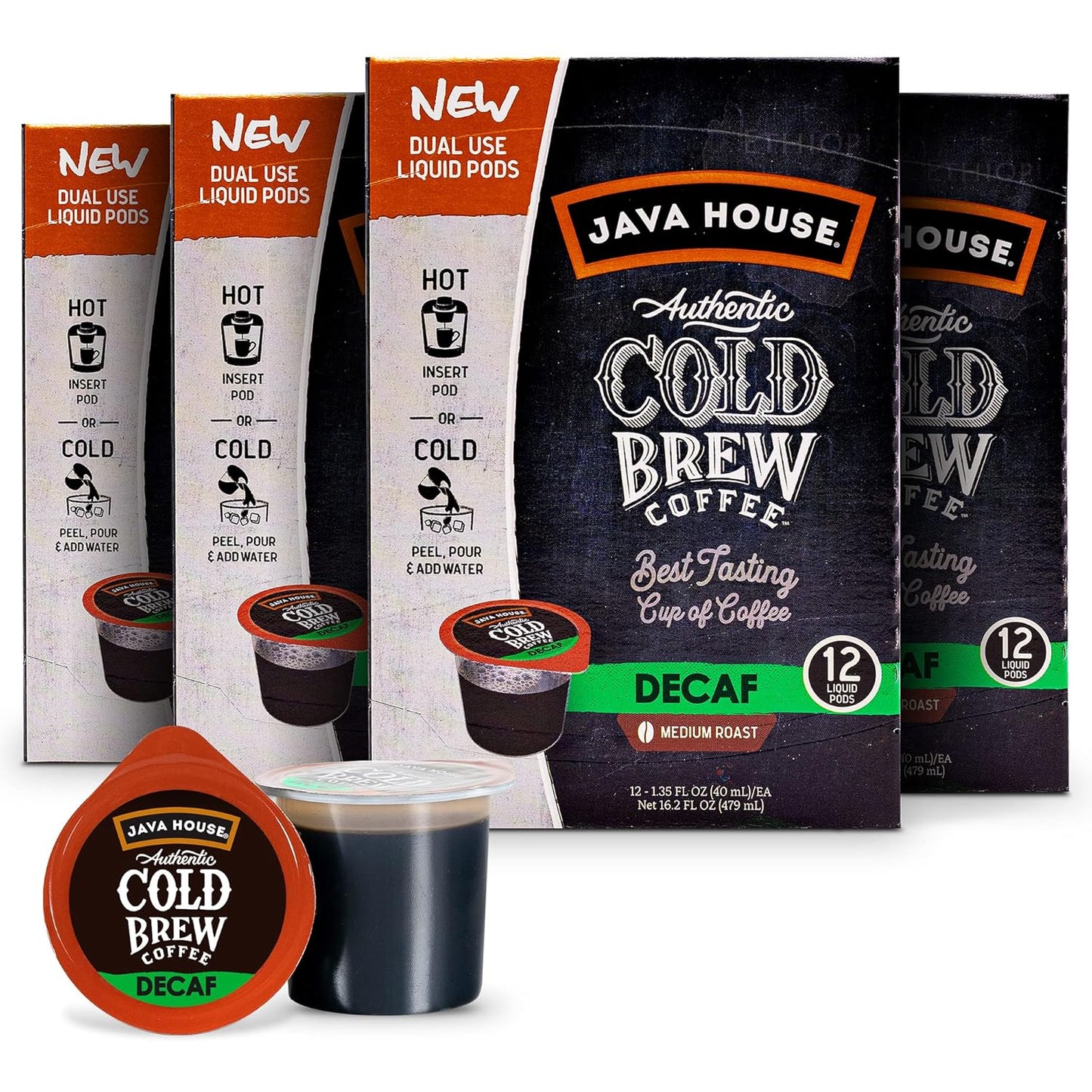 48 Decaf Cold Brew Pods - Java House
