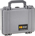 Pelican 1150 Case With Foam (Silver) - Rugged Protective Case