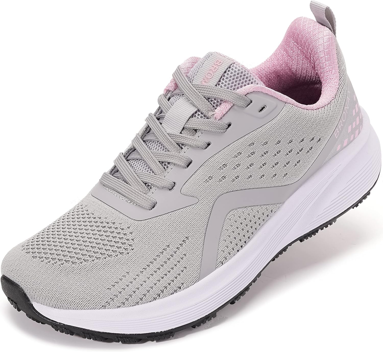 BRONAX Women's Wide Toe Box Road Running Shoes for Comfort
