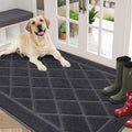 Dirt Trapper Door Mat 36in x 60in - Low Profile, Washable Entry Rug