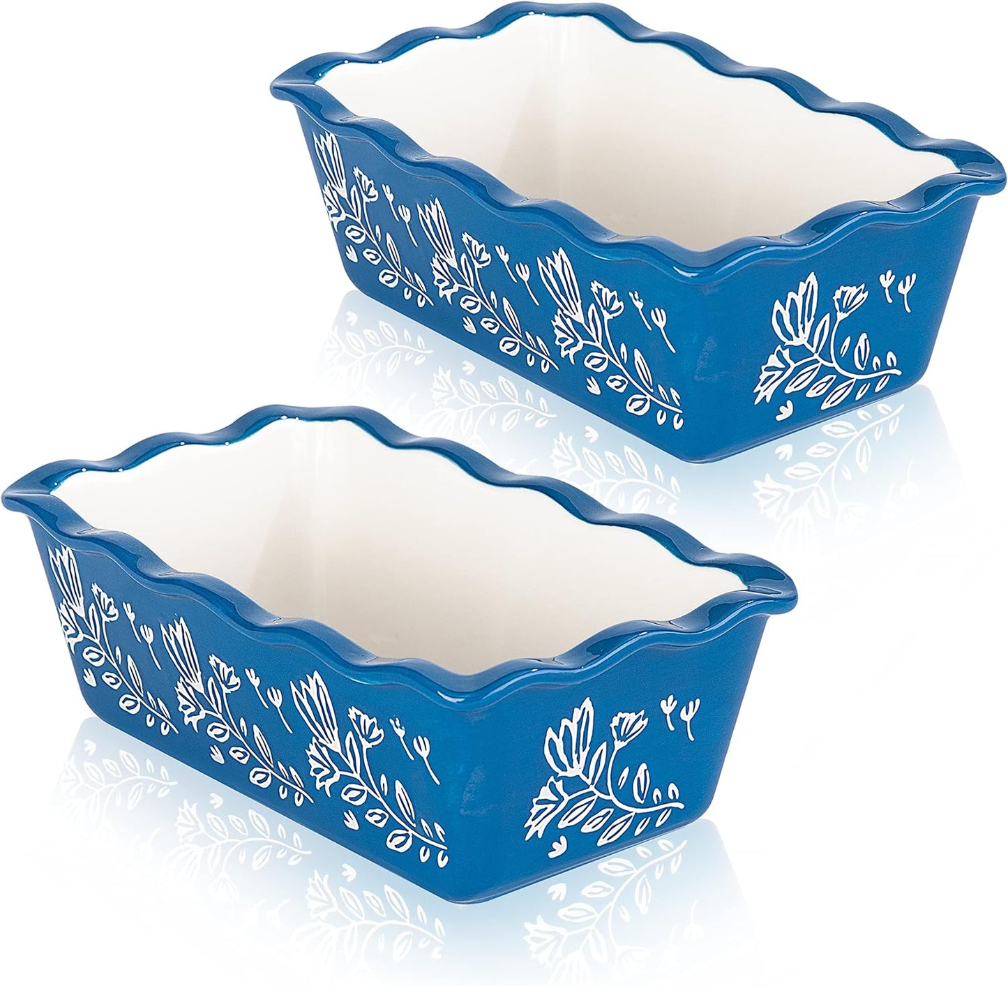 Wisenvoy Loaf Pan for Baking - Durable Ceramic Bread Pan