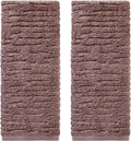 CloudSoft Cotton Luxury 2-Piece Hand Towel Set - Soft Plum