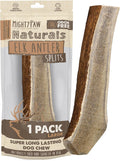 Mighty Paw Split Elk Antlers for Dogs - Durable Long Lasting Chew