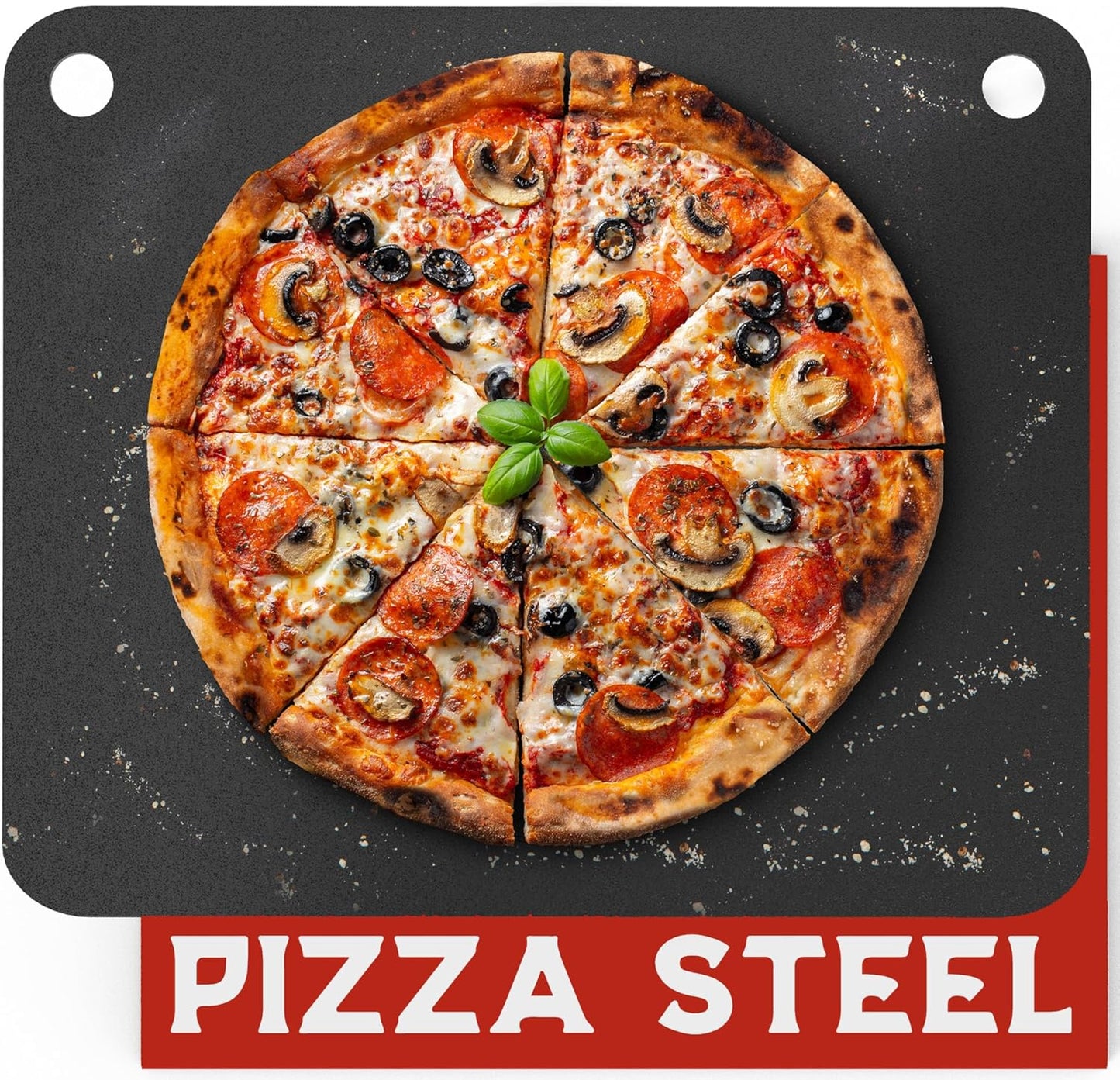 Primica Pizza Steel XL for Oven & Grill - Ultimate Crust Maker
