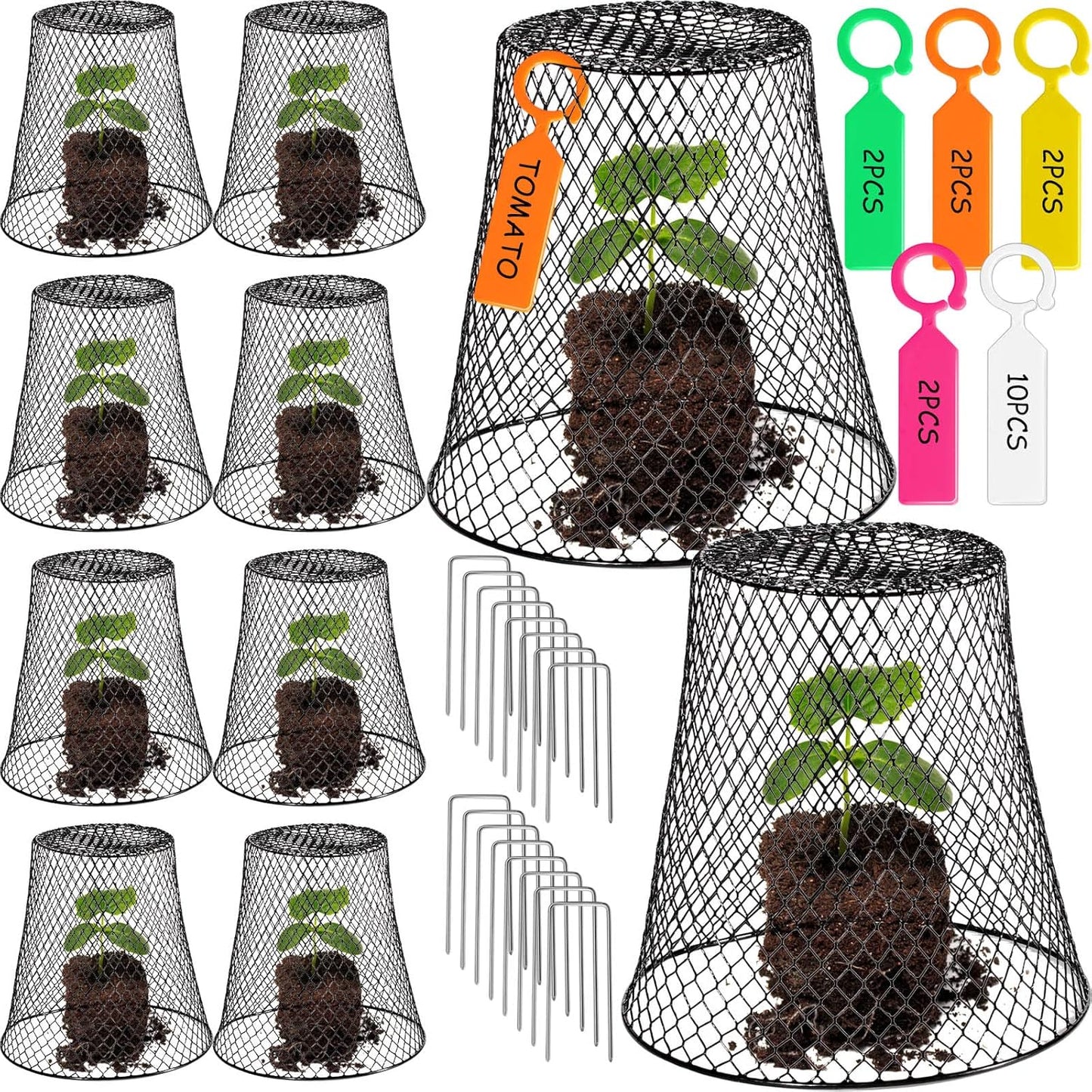 Heavy Duty Metal Chicken Wire Plant Covers for Garden Protection