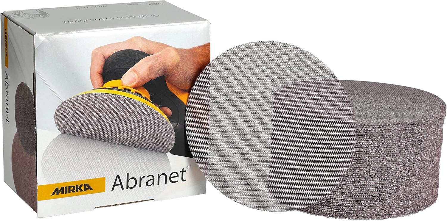 Mirka Abranet Net Disc 6 inch Grit 150 for Dust-Free Sanding