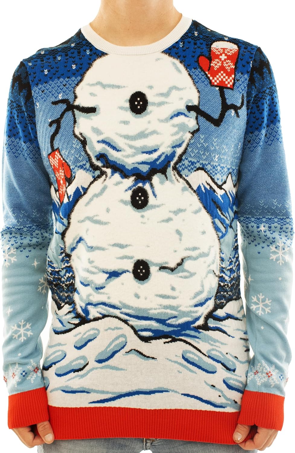 Ugly Christmas Sweater for Men and Women - Funny Santa Design