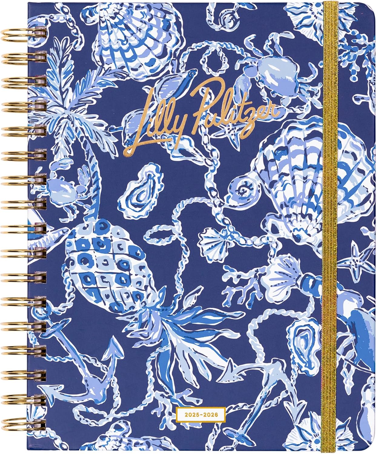 Lilly Pulitzer Large Monthly Planner for 2025-2026 with Stickers