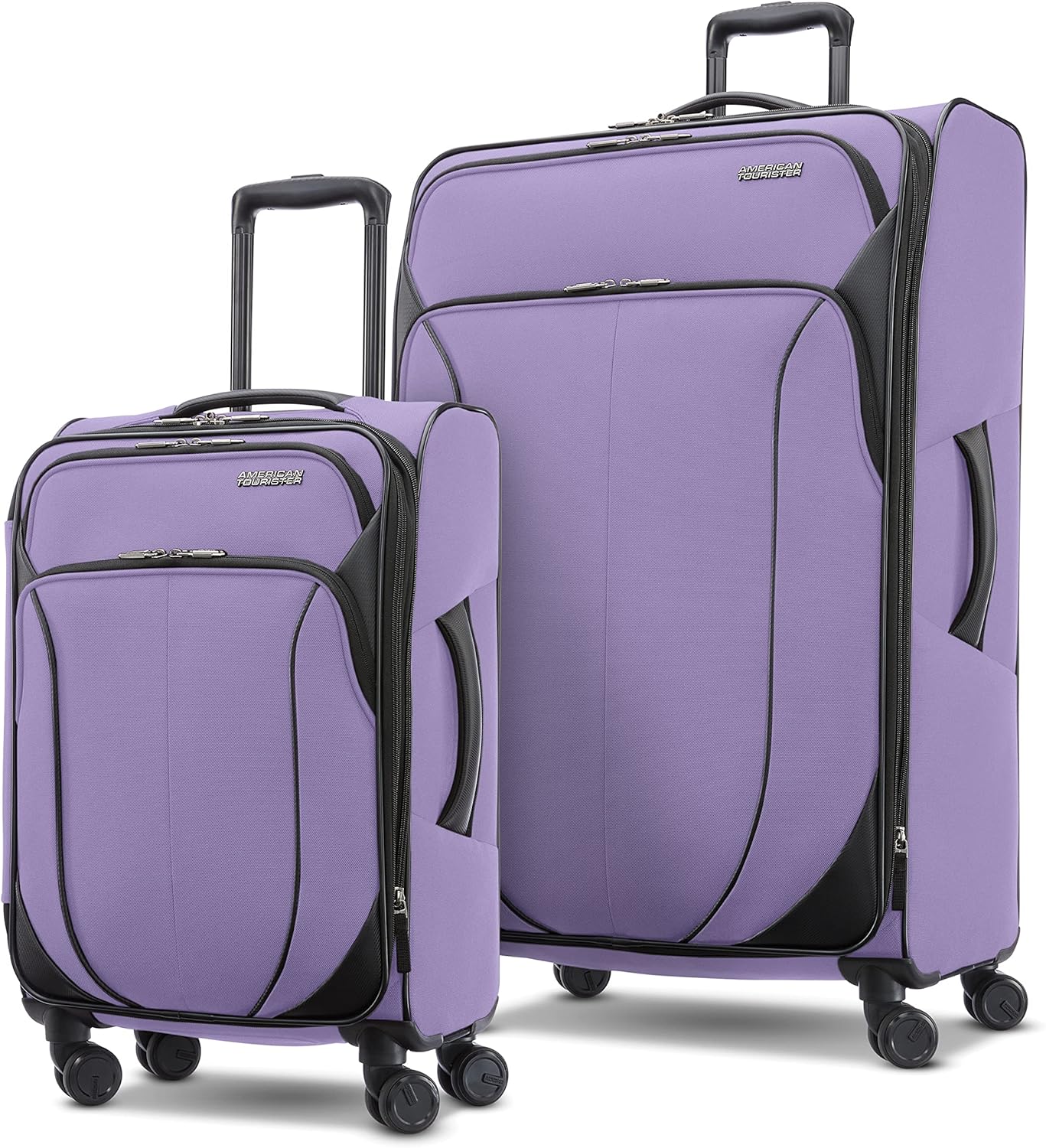 American Tourister 4 KIX 2.0 Softside Expandable Luggage Set