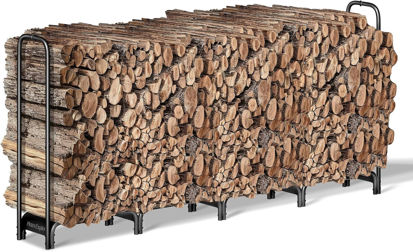 Heavy Duty Firewood Rack for Indoor Outdoor Storage Solutions