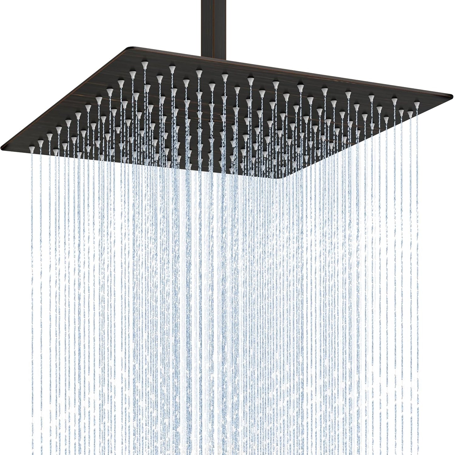 Midanya Rain Shower Head 12 Inch High Pressure Stainless Steel