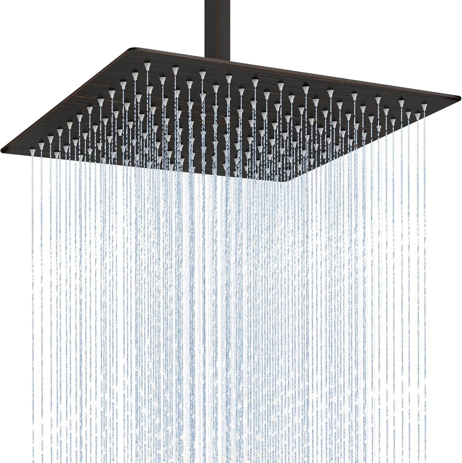 Midanya Rain Shower Head 12 Inch High Pressure Stainless Steel