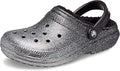 Crocs Classic Lined Glitter Clog - Cozy Lined Clog for Everyday Wear