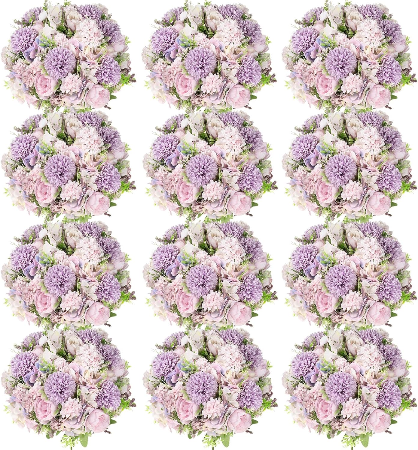 Artificial Peonies Silk Flowers Bouquet for Wedding Decor