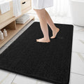 OLANLY Bathroom Rug 59x35 - Soft Chenille Absorbent Bath Mat