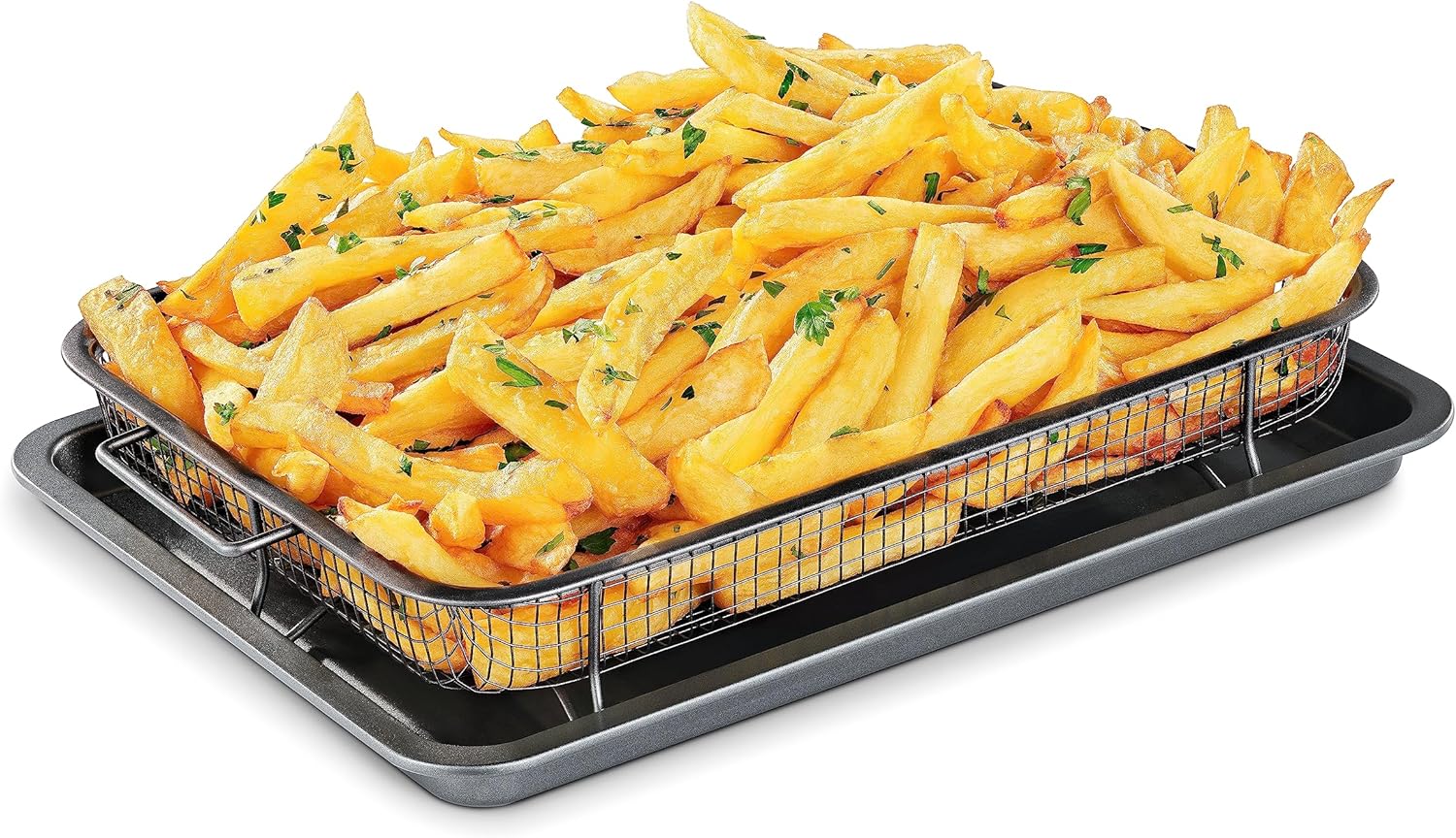 Bakken Swiss Nonstick Air Fryer Tray - Oven Safe & Extra-Large