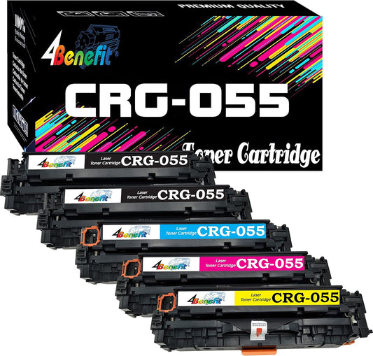 Dell Compatible Canon055 Toner Set - Print More, Save More!