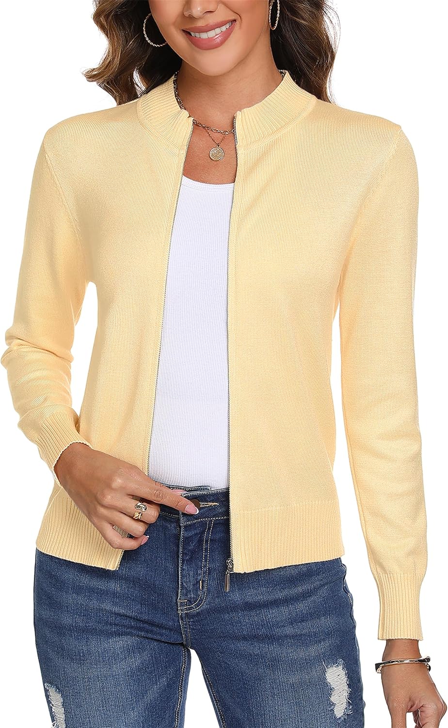 Totatuit Lightweight Zip-Up Sweater