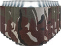 Blank Beer Can Cooler Sleeves 60-Pack - HTV Friendly Classic Camo