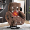 Power Lift Recliner Chair with Massage and Heating Features