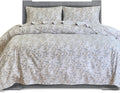 Twin Turkish Cotton Flannel Sheet Set - Maya Flower Cozy Twin