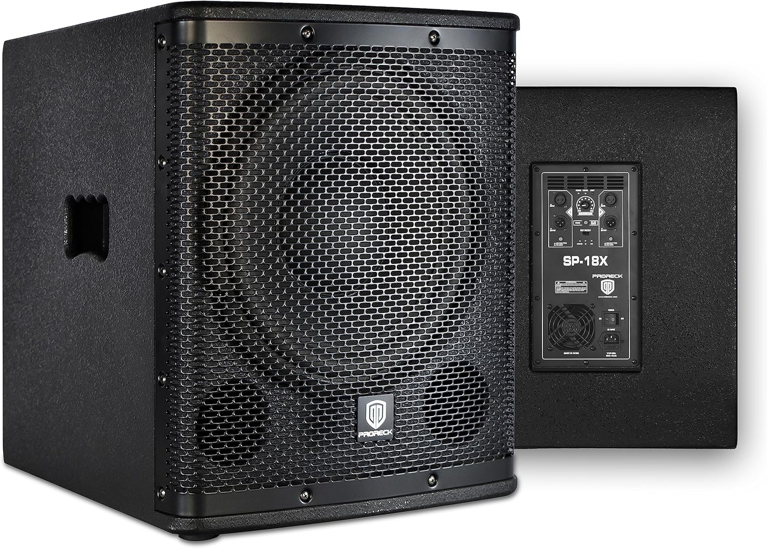 PRORECK SP-18X Active Powered PA Subwoofer for Events and Parties