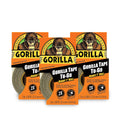 Gorilla Tape Mini Duct Tape To-Go 1in x 10 yd Pack of 3 - Travel