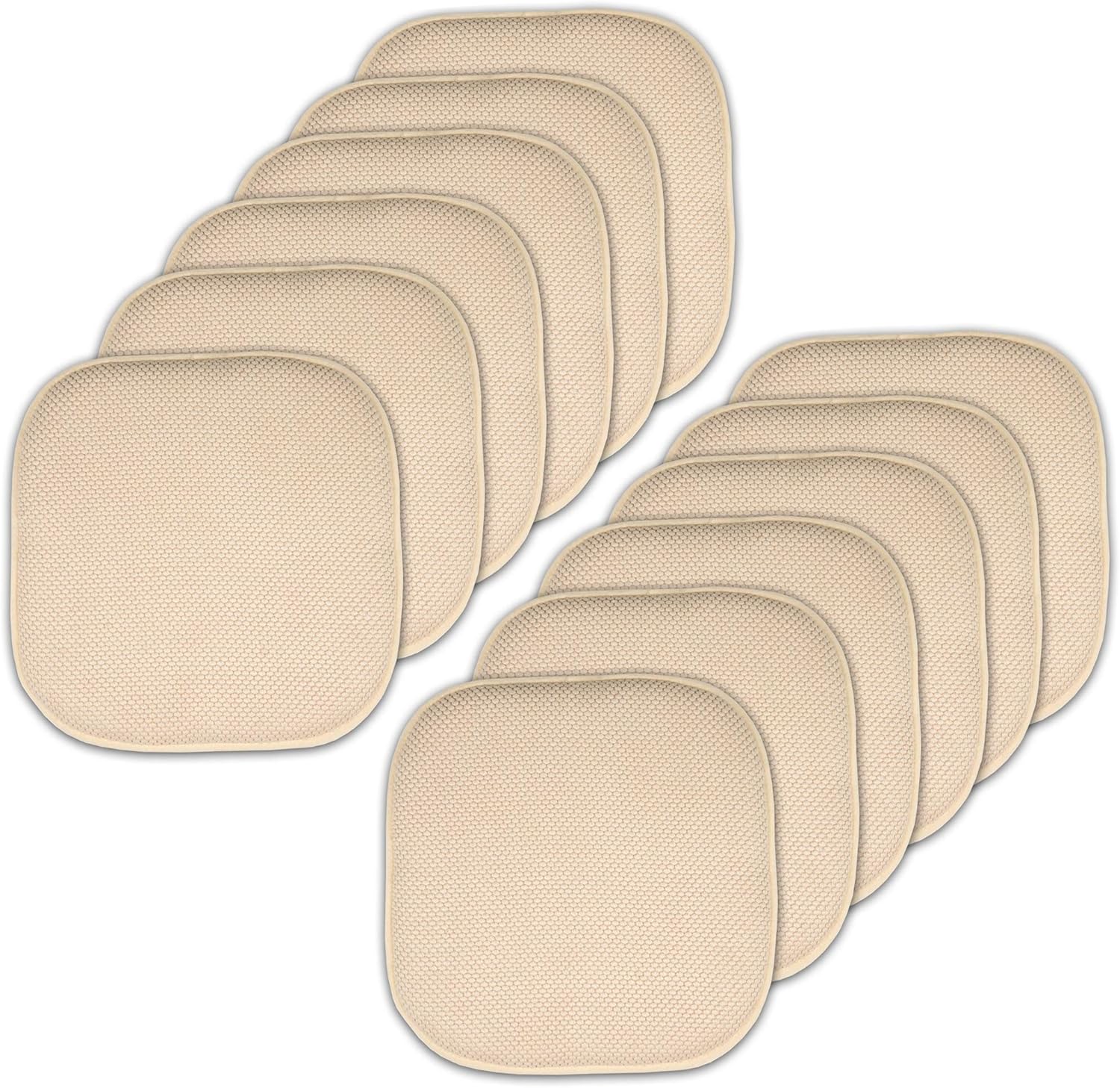 Sweet Home Collection Memory Foam Chair Cushion for Ultimate Comfort