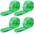 Polyester Endless Round Lift Slings 8 ft (4pcs) - Heavy Duty Rigging
