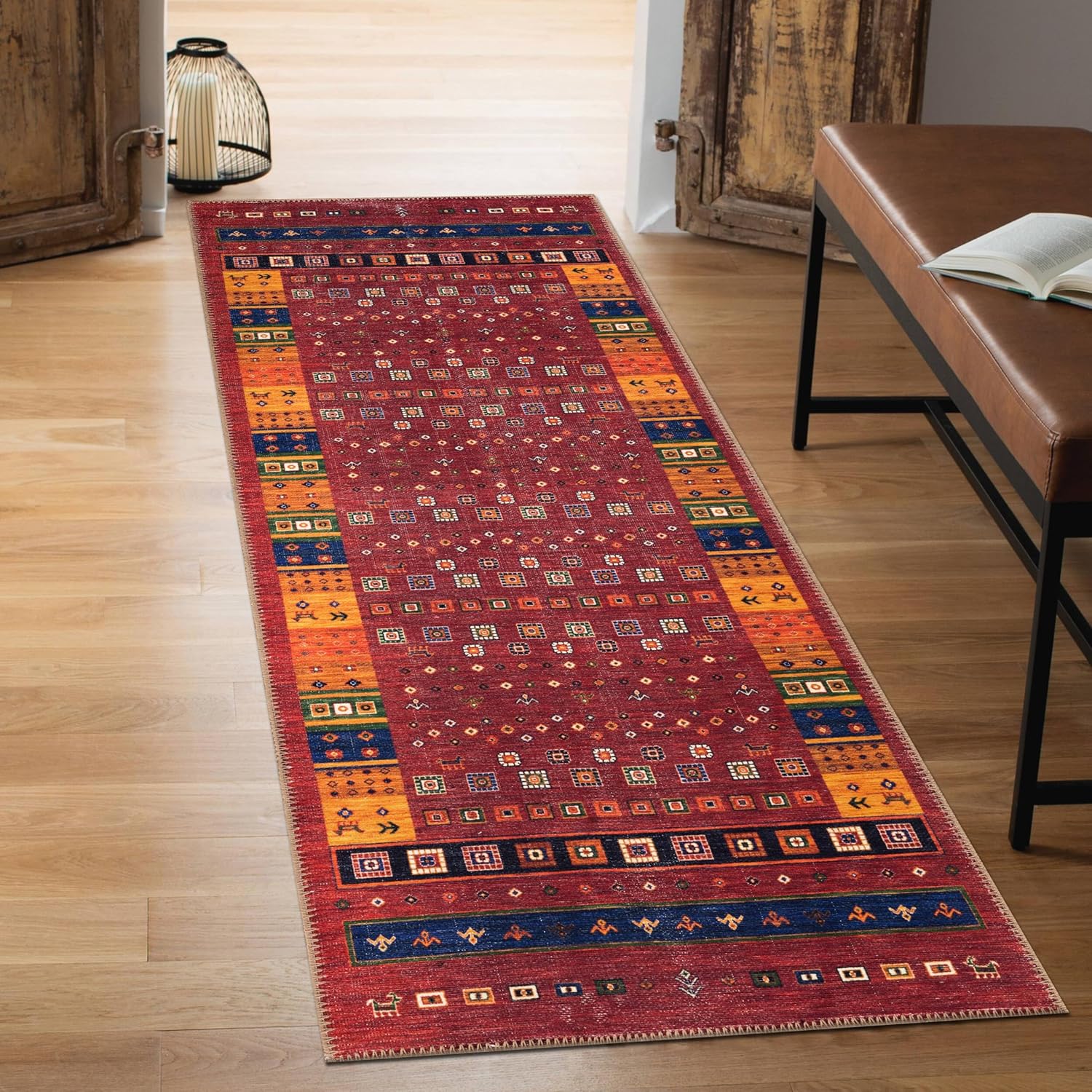 Keen Home Design 2x7 Rug - Vintage Machine Washable Runner
