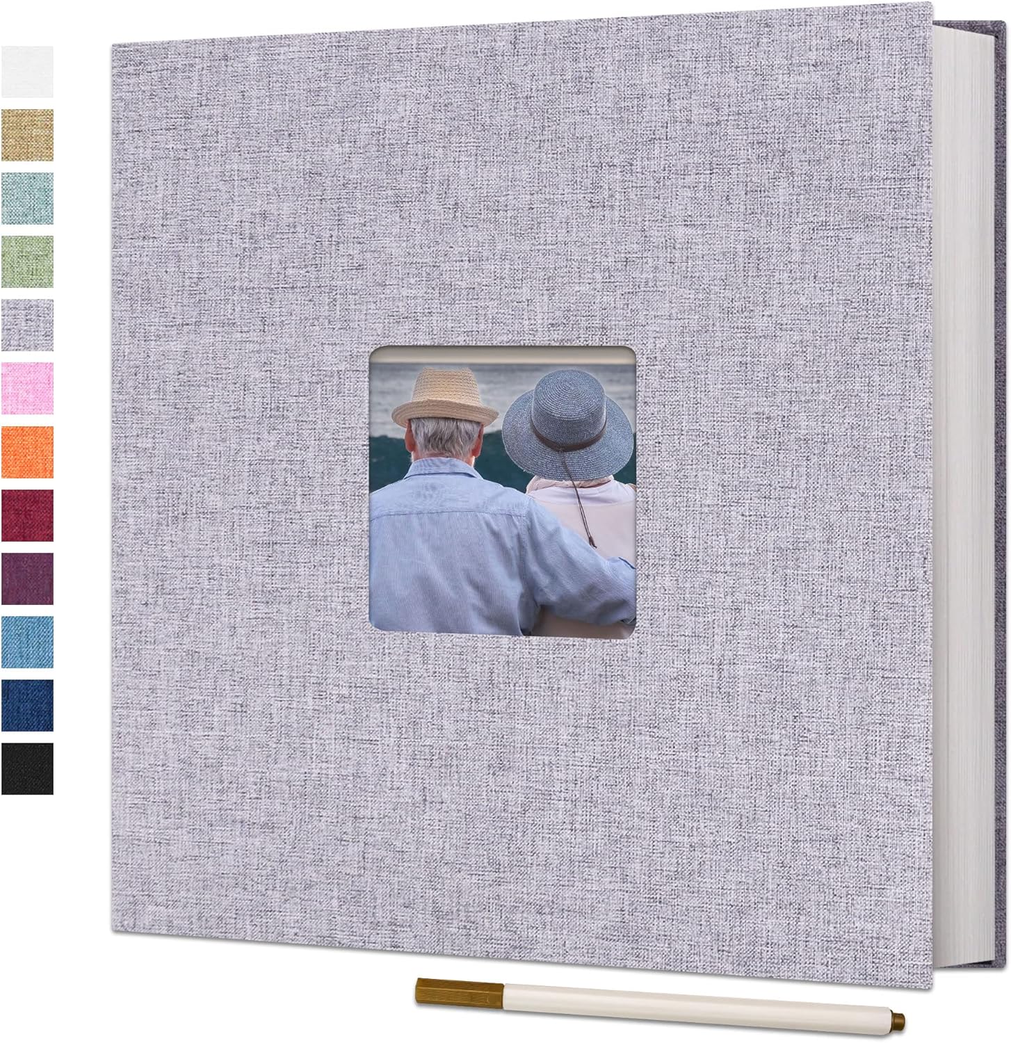 Vienrose Large Photo Album Self Adhesive for 4x6 8x10 10x12 Photos