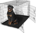 Foldable Dog Crate Wire Metal Kennel with Leak-Proof Pan - Indoor Cage
