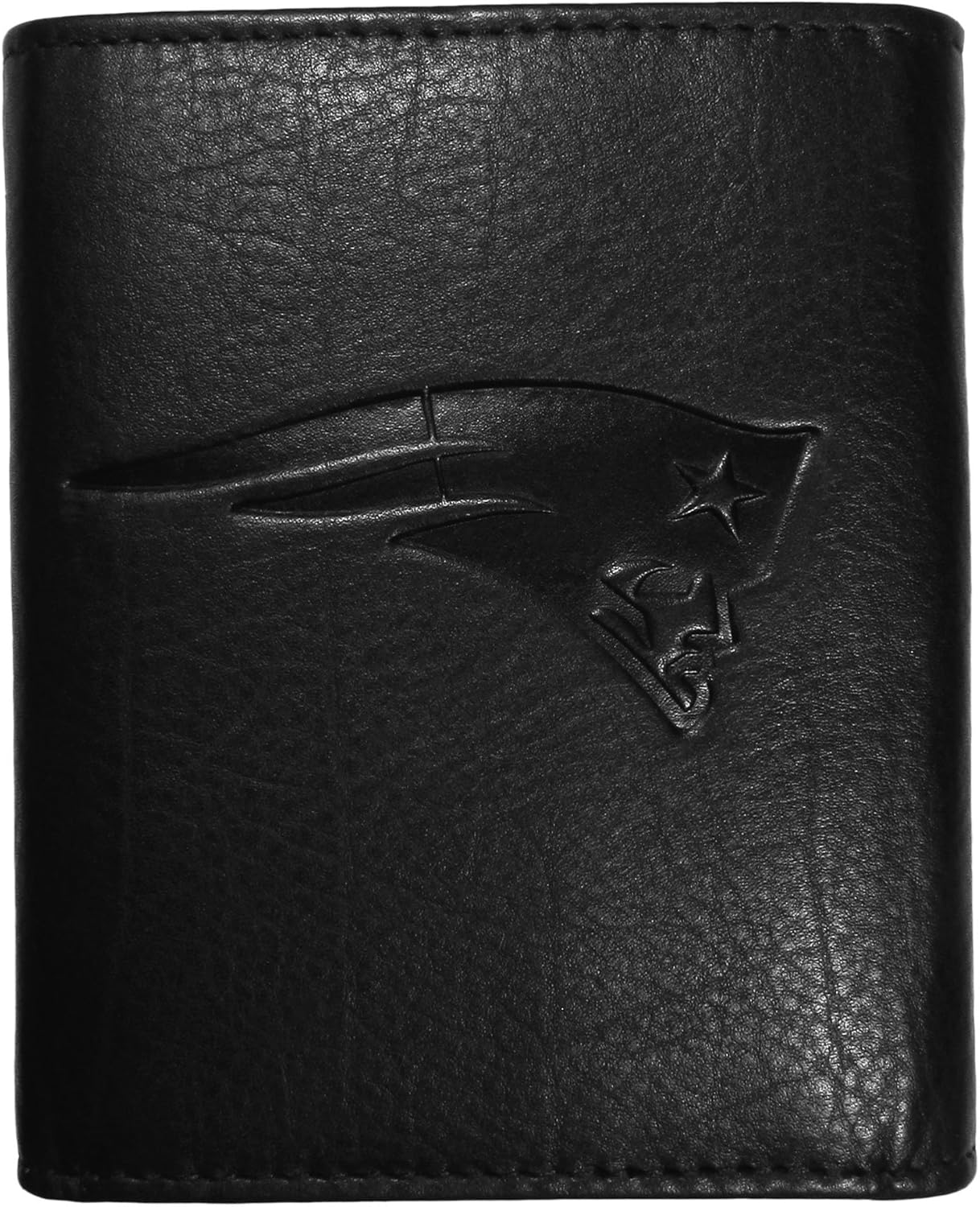Siskiyou Sports Embossed Leather Tri-fold Wallet for Men