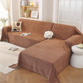 Sectional Couch Covers 2 Pieces L Shaped Sofa Slipcover - Pet