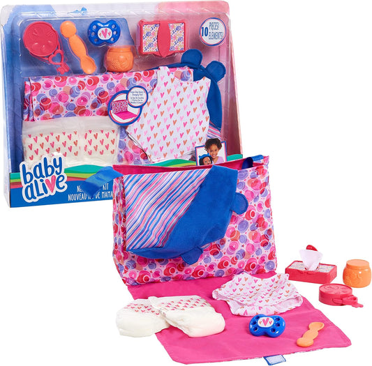 Baby Alive New Mommy Kit 10-pc Set, Pretend Play, Ages 3+, Just Play