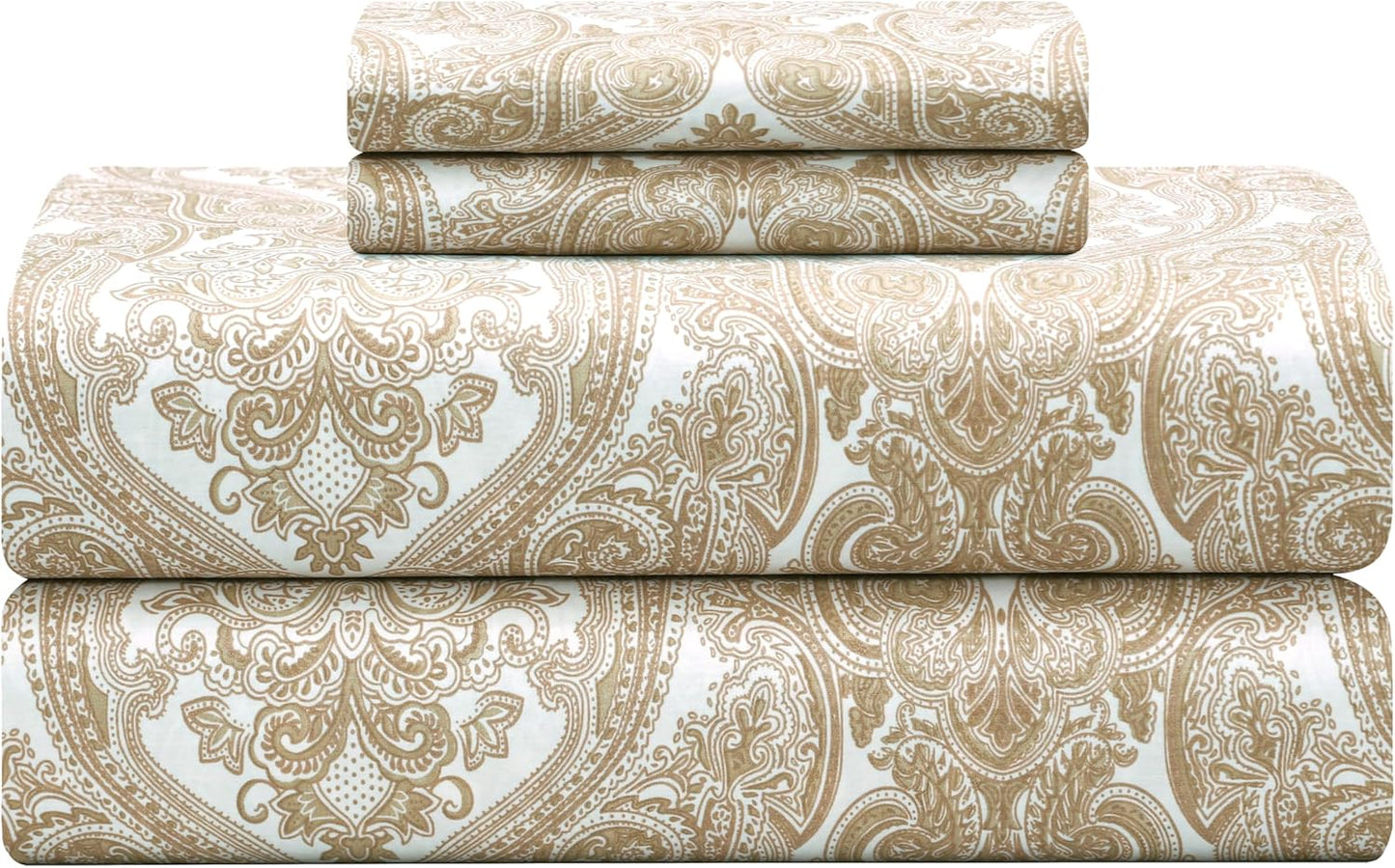 Softest 100% Cotton Sheets with Percale Weave for Comfort