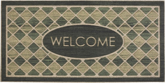 Mohawk Home Entryway Welcome Mat 2ft x 4ft All Weather Doormat