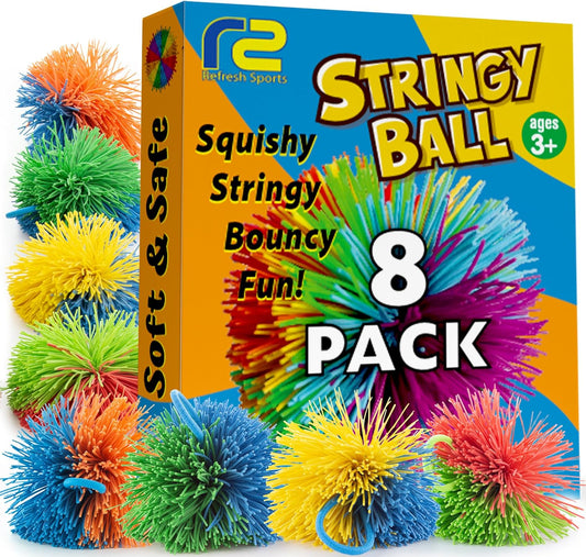 Kooosh Balls Fidget Toys 8 Pack - Sensory Fun for Kids