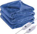 Electric Heated Blanket Queen Size 84ftx90ft - Dual Controls for Two