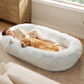 Bedsure Human Dog Bed 71 in x 44 in x 12 in - Calming Giant Bed