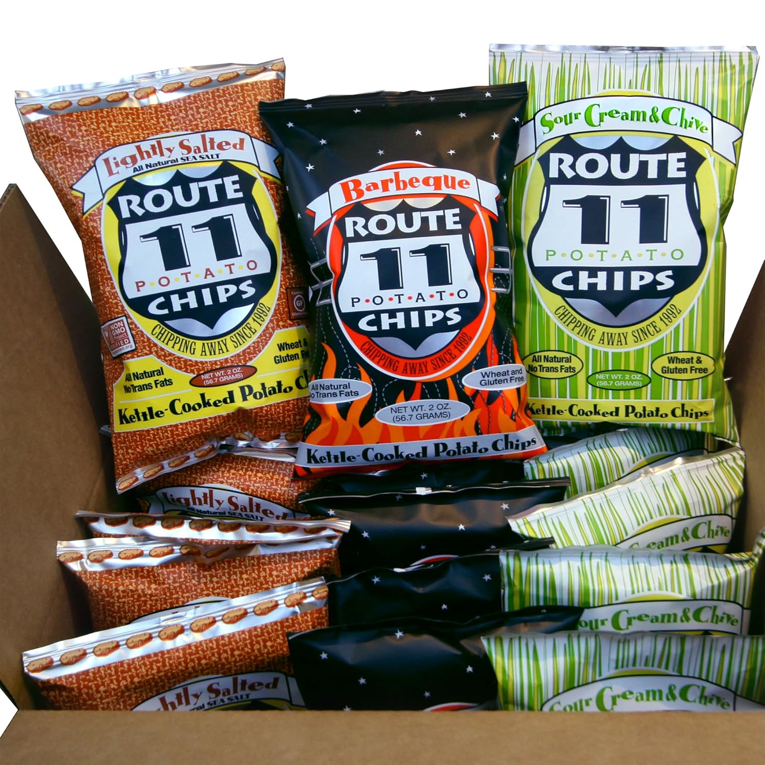 Route 11 Potato Chips Combo Pack: Classic Flavors Delight