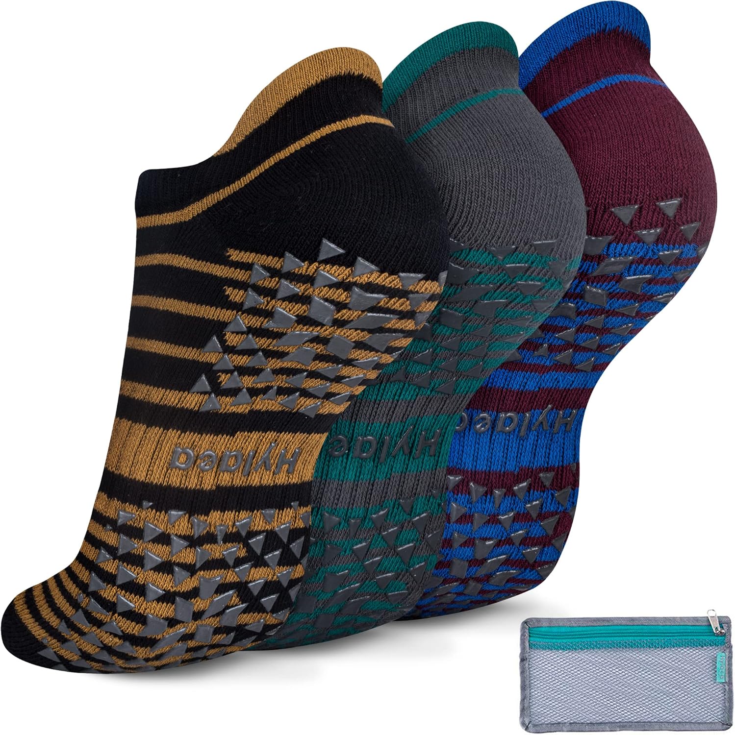 Hylaea Non Slip Yoga Socks | Grip for Stability