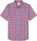 Dubinik Men's Short Sleeve Button Up Shirt for Summer Wear